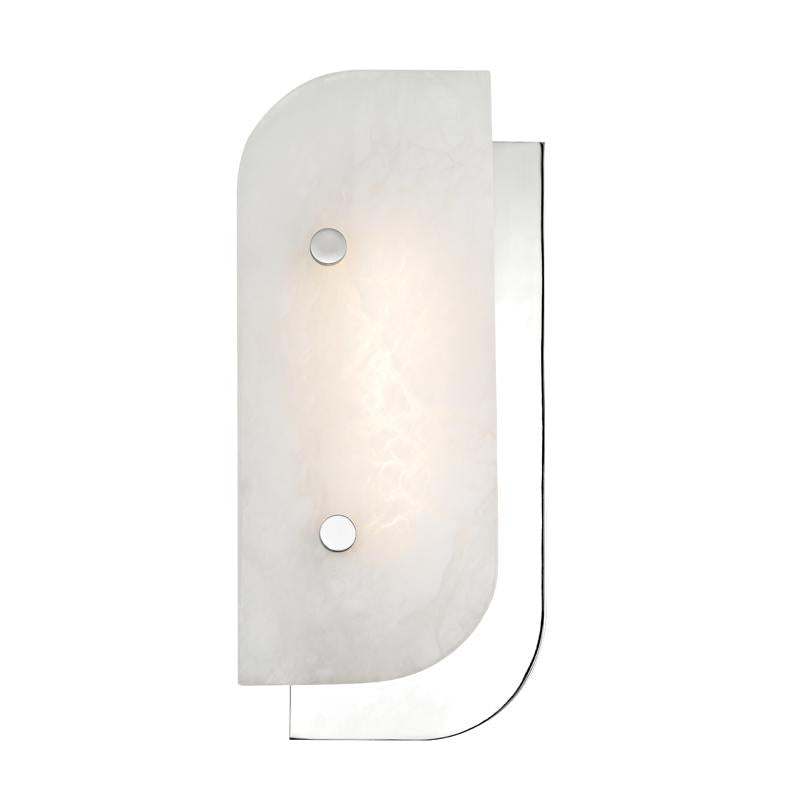 Hudson Valley Lighting Yin & Yang Polished Nickel 5.5W x 5.5L x 13H Wall Sconce