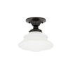 Hudson Valley Lighting Petersburg Old Bronze 9.5W X 9.5L X 8H Semi-Flush Mount