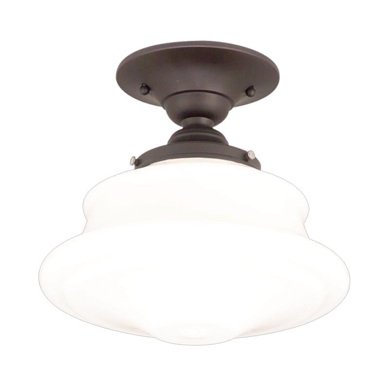 Hudson Valley Lighting Petersburg Old Bronze 16W x 16L x 12.5H Semi-Flush Mount