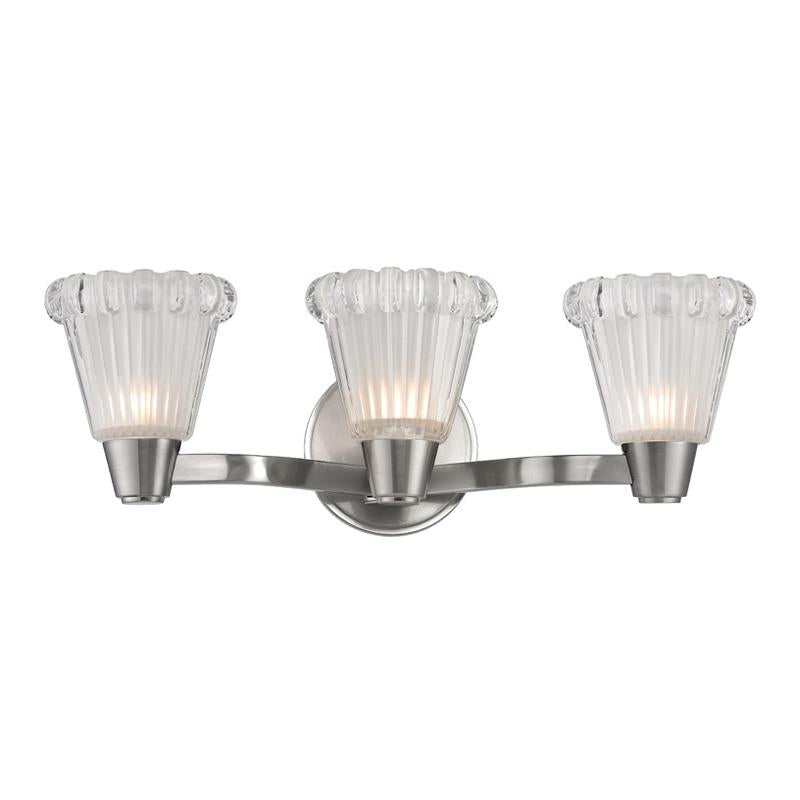 Hudson Valley Lighting Varick Satin Nickel 18.5W x 18.5L x 6.5H Wall Sconce