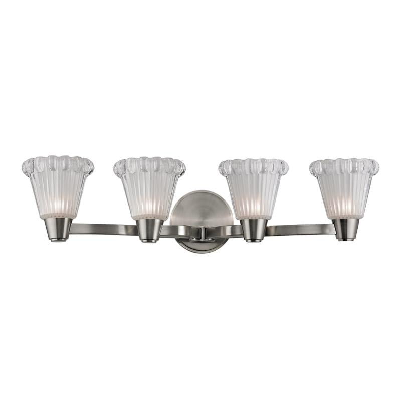 Hudson Valley Lighting Varick Satin Nickel 25.25W x 25.25L x 6.5H Wall Sconce