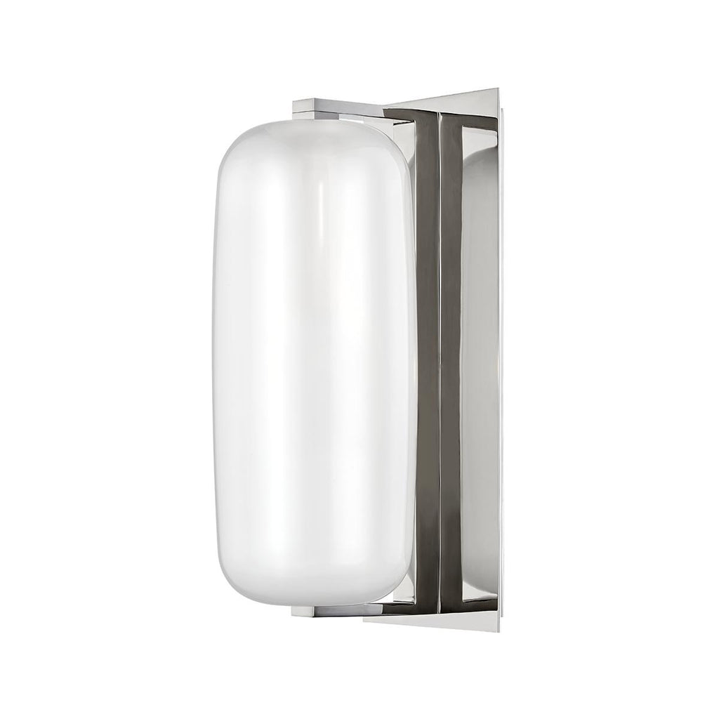 Hudson Valley Lighting Pebble Polished Nickel 6W x 6L x 15.75H Wall Sconce