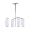 Hudson Valley Lighting Pebble Polished Nickel 33.5W X 33.5L X 22H Chandelier