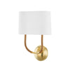 Hudson Valley Lighting Webson Aged Brass 10.75W X 10.75L X 14.25H Wall Sconce