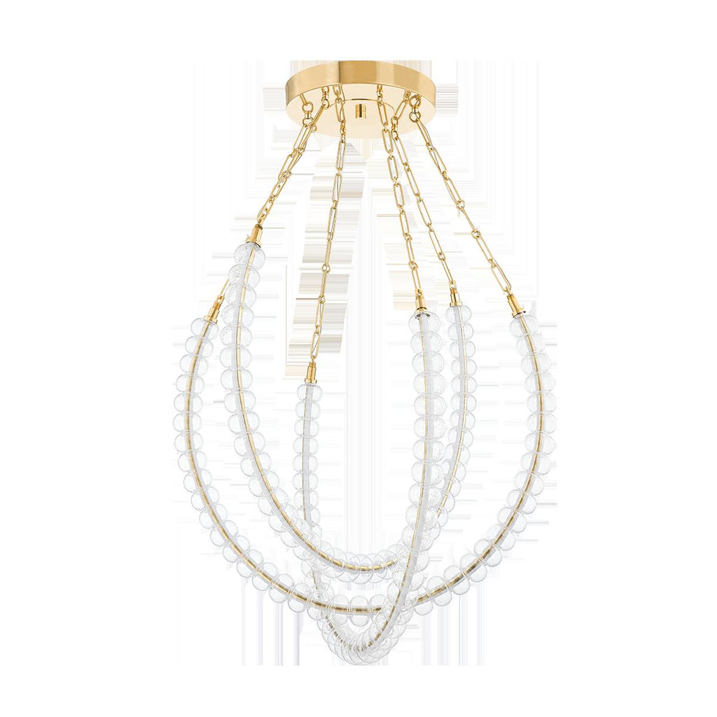 Corbett Lighting Celeste Vintage Brass 35.75W x 35.75L x 35H Chandelier