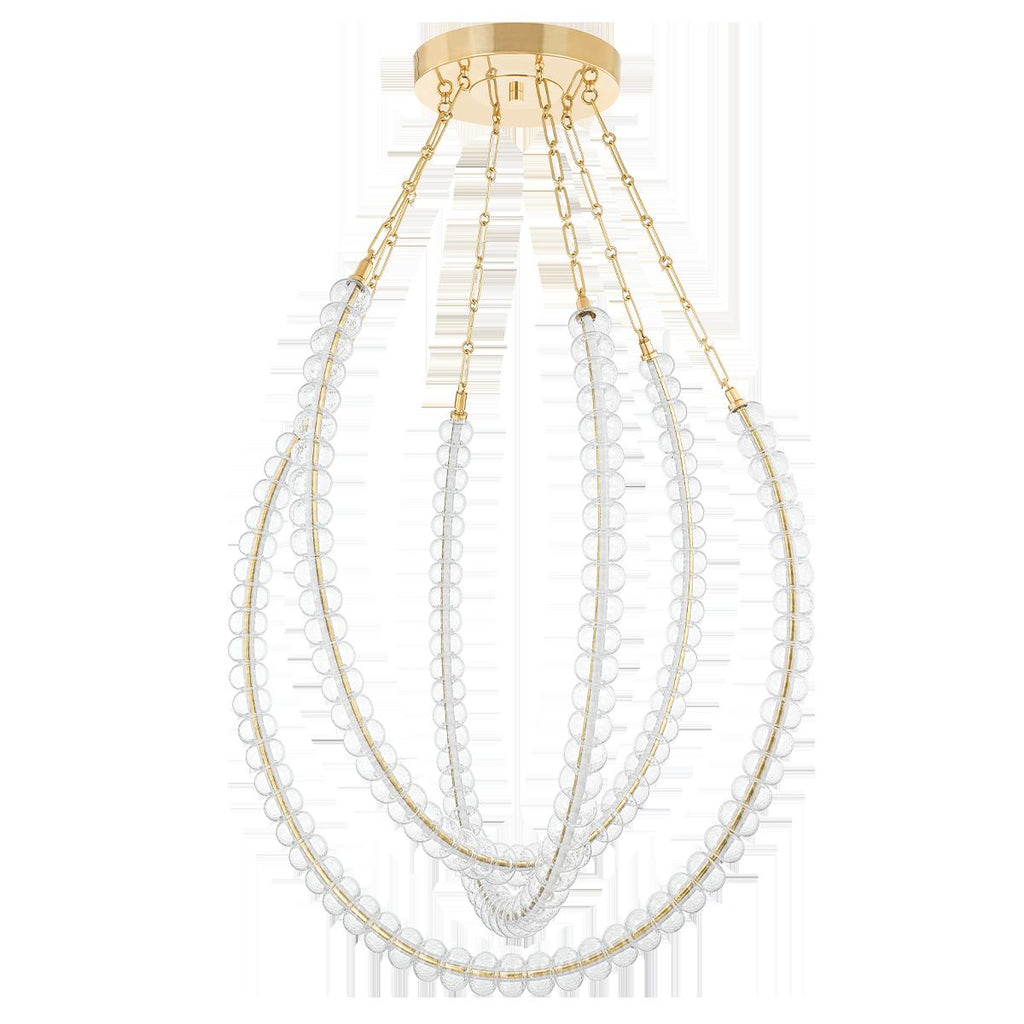 Corbett Lighting Celeste Vintage Brass 48.25W x 48.25L x 43.25H Chandelier