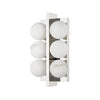 Corbett Lighting Emille Polished Nickel 6.75W X 6.75L X 12.25H Wall Sconce