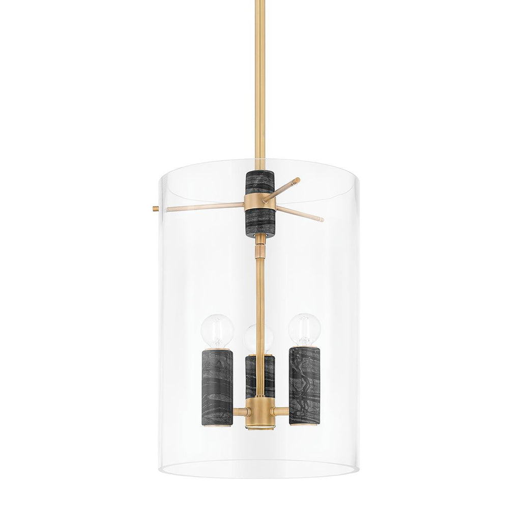 Corbett Lighting Adonis Vintage Brass 12W x 12L x 18H Pendant