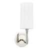 Hudson Valley Lighting Dillon Polished Nickel 4.5W X 4.5L X 13.5H Wall Sconce