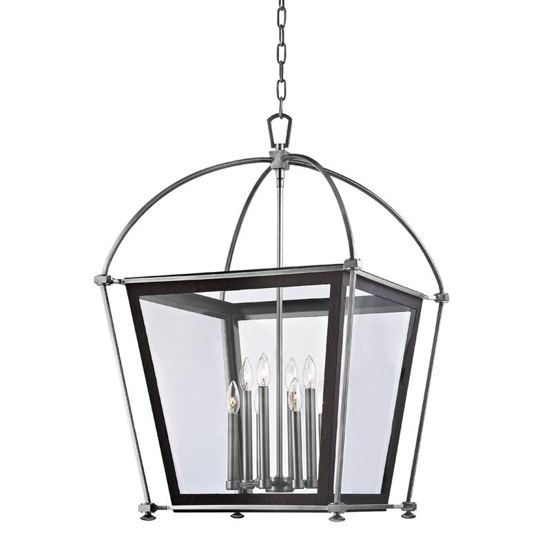 Hudson Valley Lighting Hollis Polished Nickel 24W x 24L x 36H Pendant