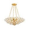 Corbett Lighting Vittoria Gold Leaf 24W X 24L X 8H Chandelier