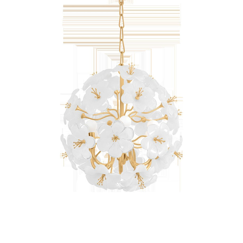 Corbett Lighting HYGEA Gold Leaf 20W x 20L x 21H Chandelier