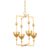 Corbett Lighting Antalya Vintage Gold Leaf 15.75W X 15.75L X 22.25H Pendant