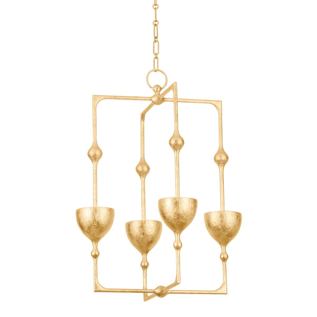 Corbett Lighting ANTALYA Vintage Gold Leaf 22W x 22L x 30.25H Pendant