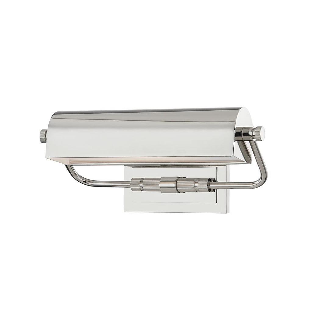 Hudson Valley Lighting Bowery Polished Nickel 13.25W x 13.25L x 5.5H Wall Sconce