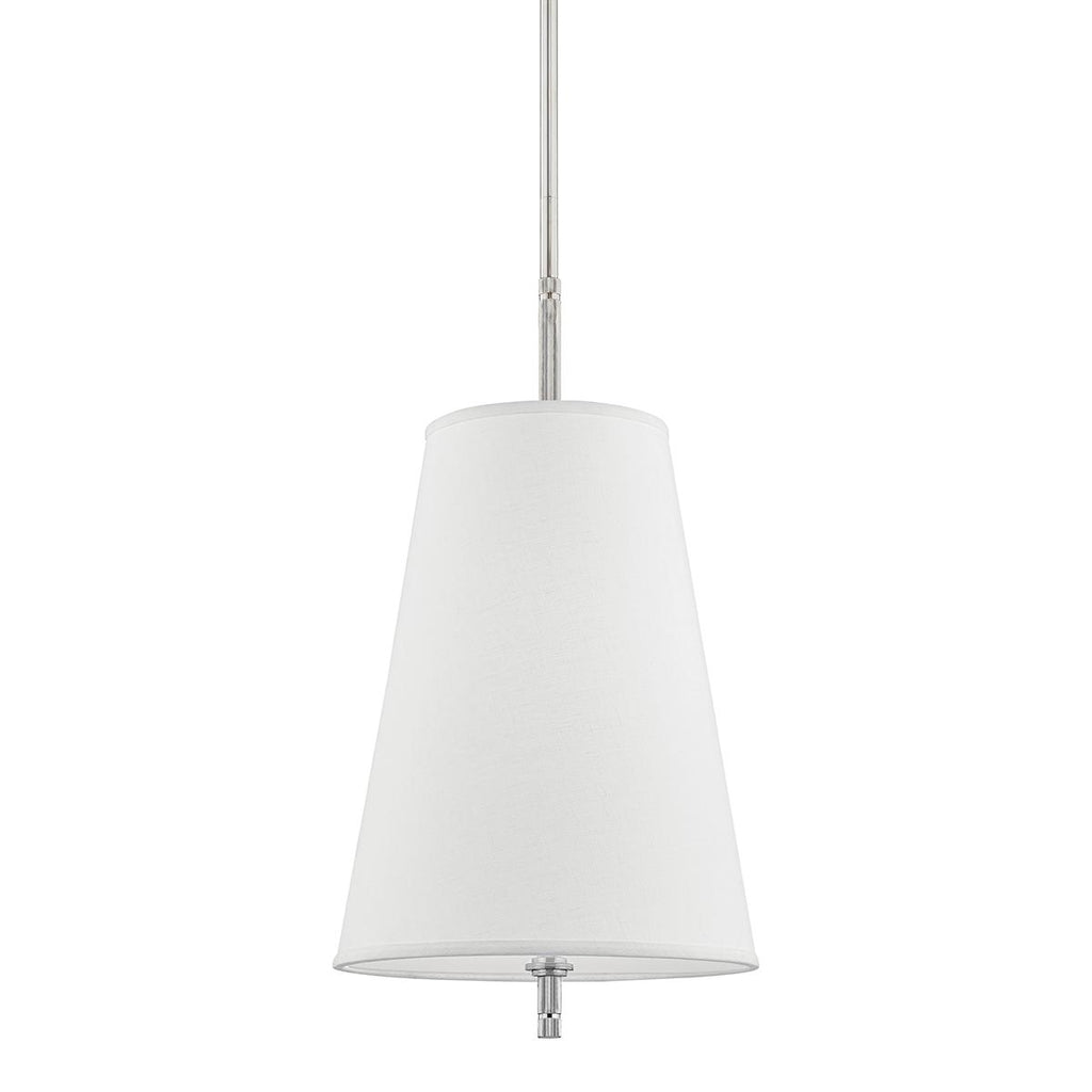 Hudson Valley Lighting Bowery Polished Nickel 14W x 14L x 27.75H Pendant