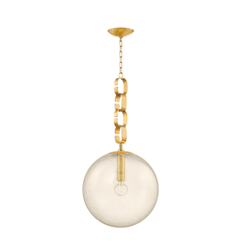 Corbett Lighting NESSA Vintage Brass 17.75W x 17.75L x 34.75H Pendant