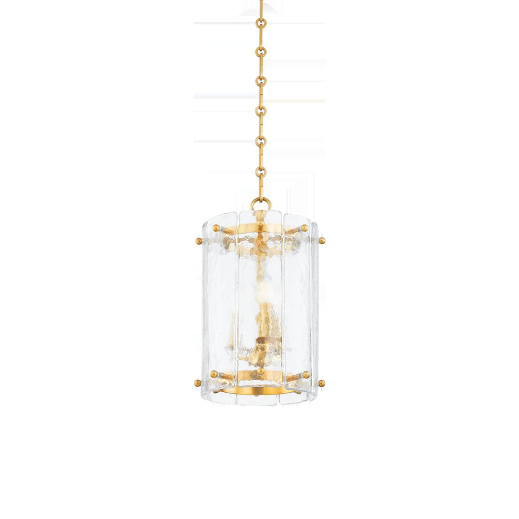 Corbett Lighting RIO VINTAGE POLISHED BRASS 10.25W x 10.25L x 17H Pendant