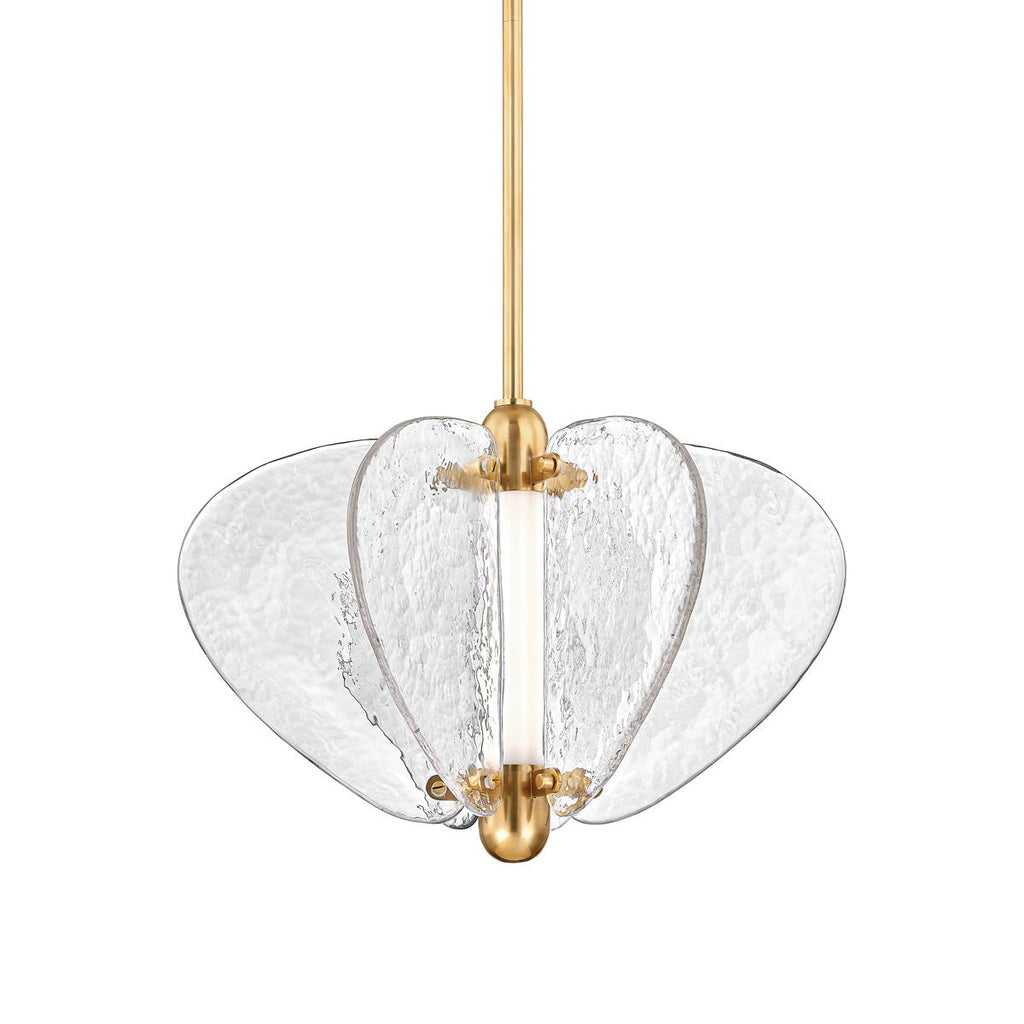 Corbett Lighting FREYA Vintage Brass 20.25W x 20.25L x 14H Pendant