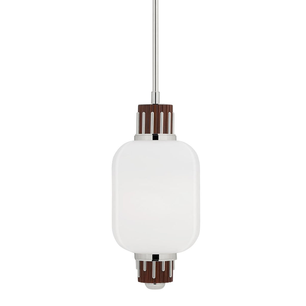 Hudson Valley Lighting Peekskill Polished Nickel 10.75W x 10.75L x 24H Pendant