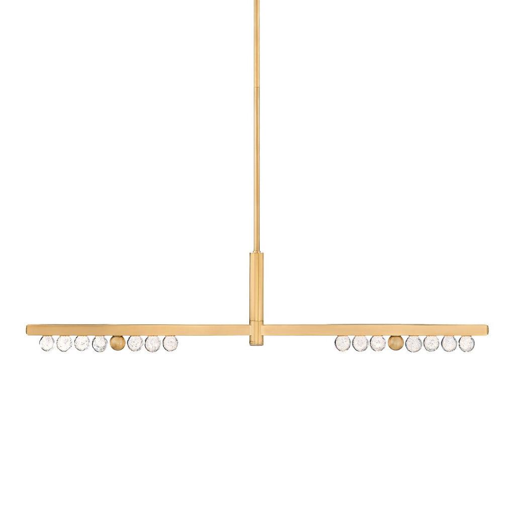 Corbett Lighting ANNECY Vintage Brass 6.25W x 50.5L x 11H Pendant