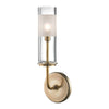 Hudson Valley Lighting Wentworth Aged Brass 5W X 5L X 14.25H Wall Sconce