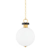 Corbett Lighting Haru Vintage Brass 13.25W X 13.25L X 20.5H Pendant