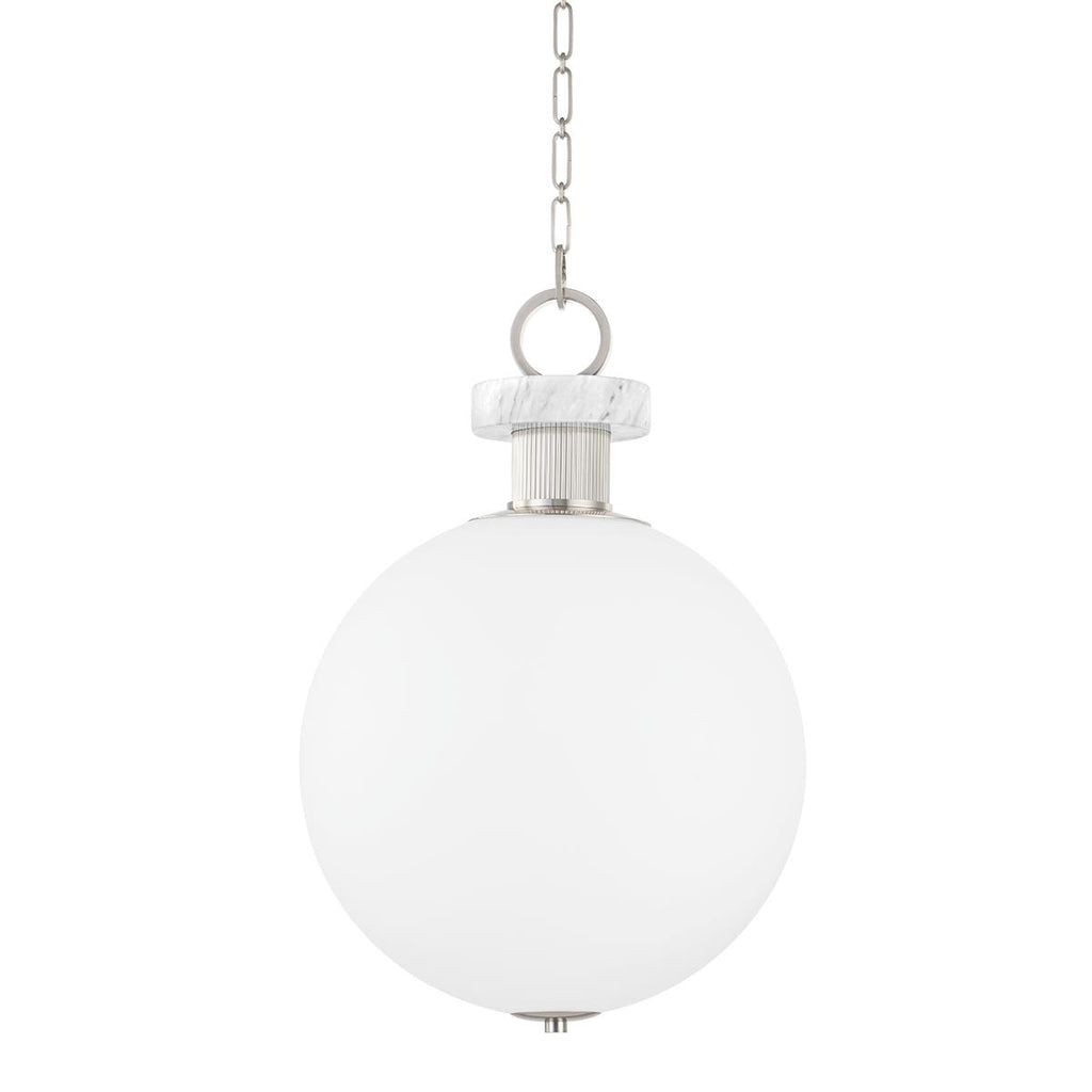 Corbett Lighting Haru Burnished Nickel 18W x 18L x 27.75H Pendant