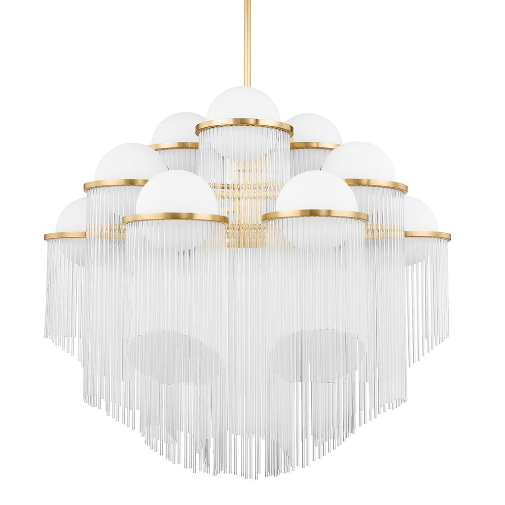 Corbett Lighting Celestial AGED BRASS 38.5W x 38.5L x 34.25H Chandelier