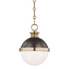 Hudson Valley Lighting Latham Aged/Antique Distressed Bronze 9.5W X 9.5L X 12.25H Pendant