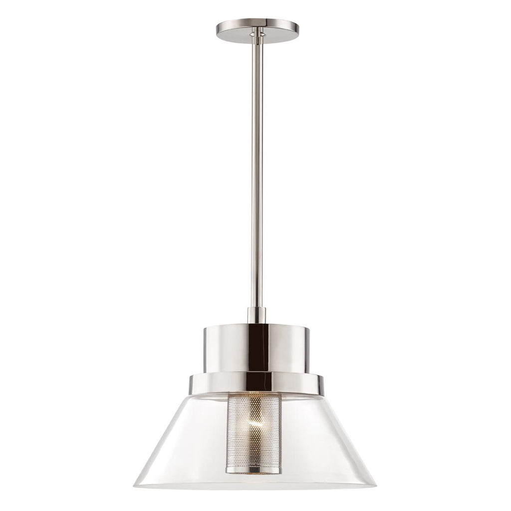 Hudson Valley Lighting Paoli Polished Nickel 15.5W x 15.5L x 12.5H Pendant