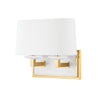 Hudson Valley Lighting Elwood Aged Brass 12.5W X 12.5L X 11H Wall Sconce