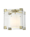 Hudson Valley Lighting Achilles Aged Brass 13.25W X 13.25L X 13.25H Semi-Flush Mount