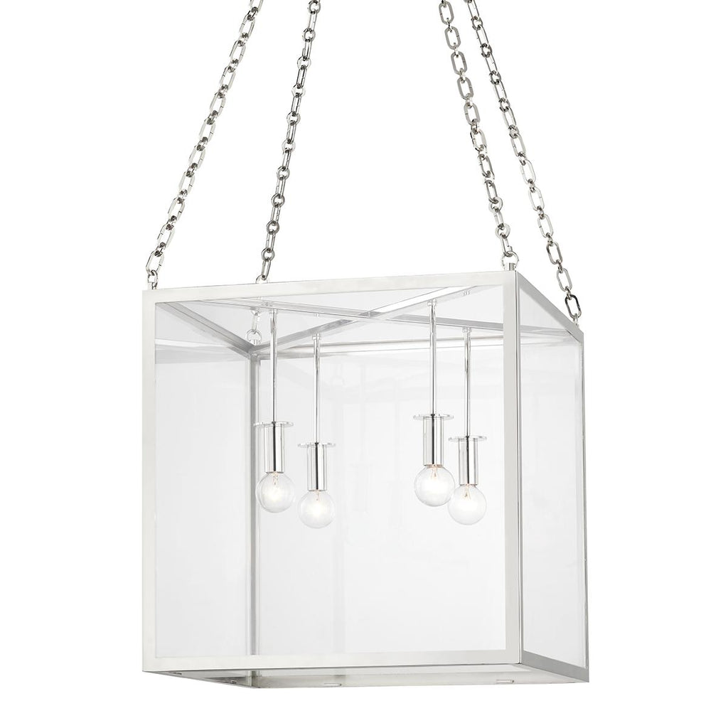 Hudson Valley Lighting Catskill Polished Nickel 18W x 18L x 18H Pendant