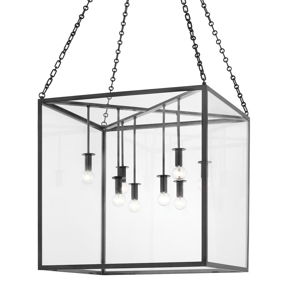 Hudson Valley Lighting Catskill Aged Iron 24W x 24L x 24H Pendant