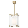 Hudson Valley Lighting Achilles Aged Brass 13.25W X 13.25L X 18.75H Pendant