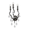 Corbett Lighting Aveline Black Silver Leaf 11.25W X 11.25L X 24H Wall Sconce