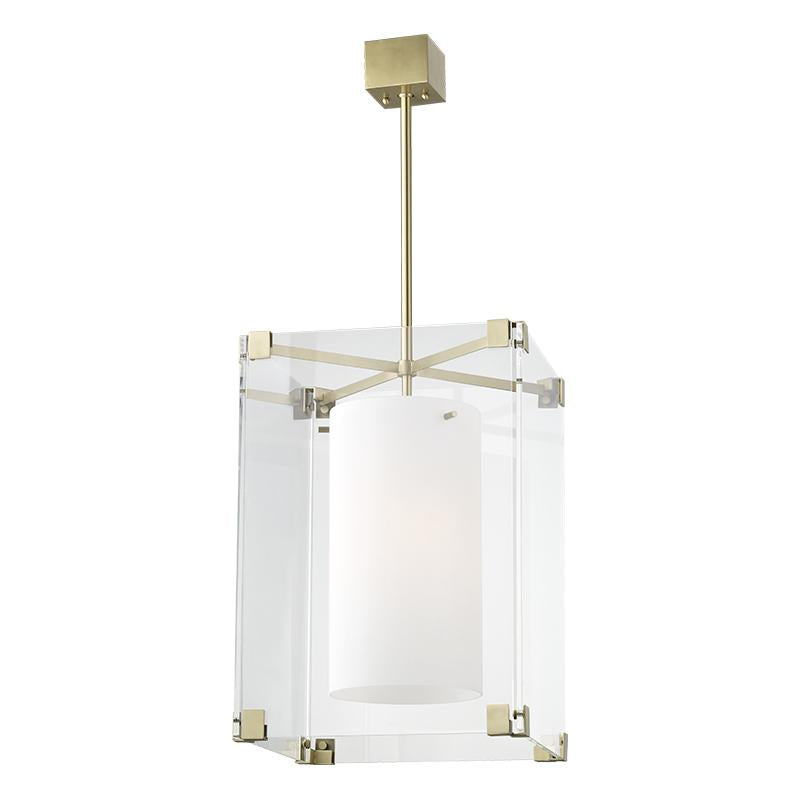 Hudson Valley Lighting Achilles Aged Brass 18W x 18L x 29H Pendant