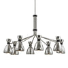 Hudson Valley Lighting Solaris Polished Nickel 50W X 50L X 29.5H Chandelier