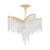 Corbett Lighting Pandora Gold Leaf 22.25W X 22.25L X 18H Chandelier