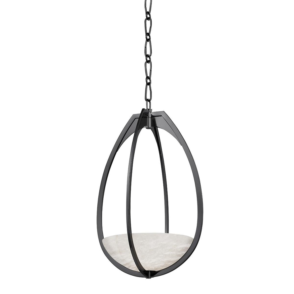 Hudson Valley Lighting Lloyd Black Nickel 13.75W x 13.75L x 22.25H Pendant