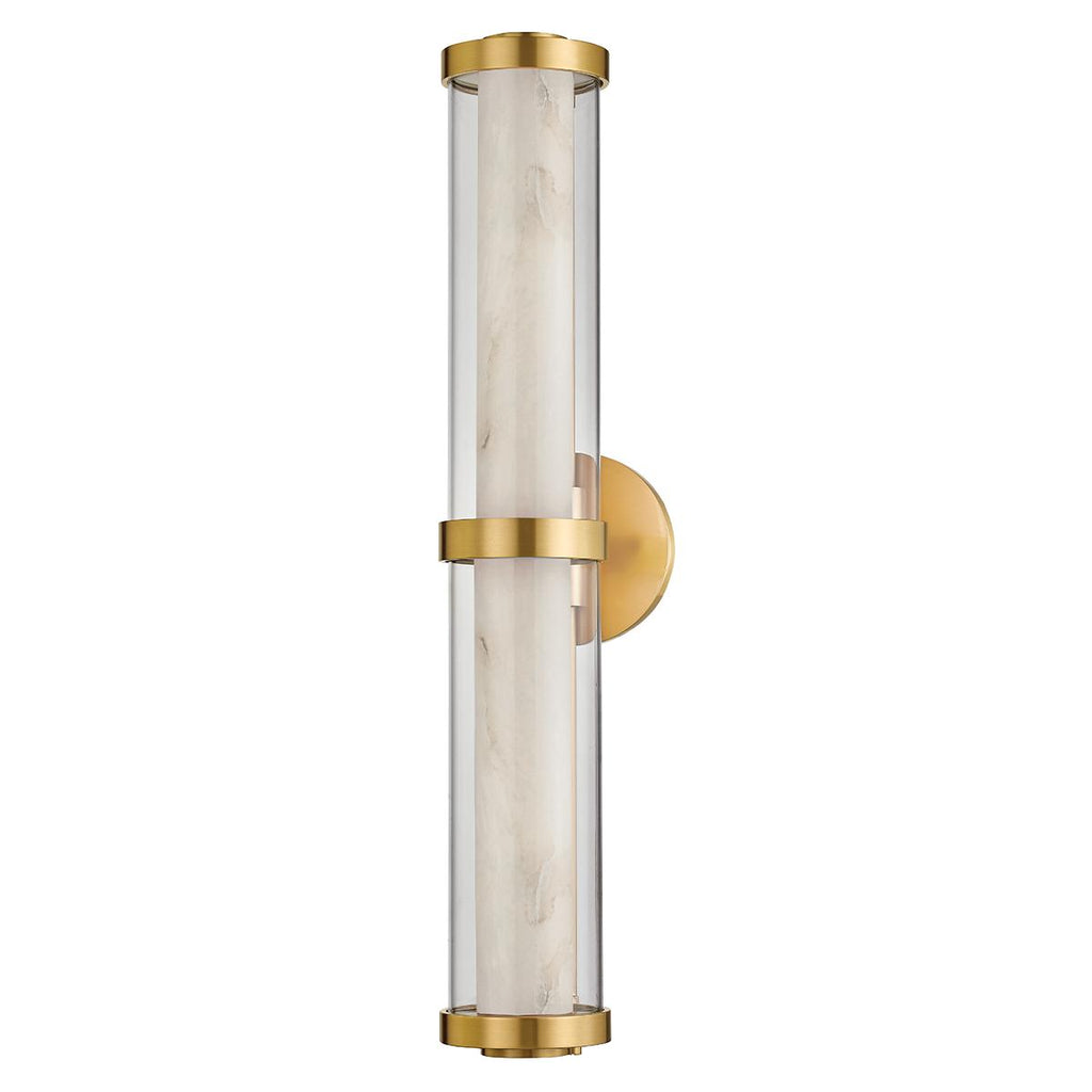 Corbett Lighting Caterina VINTAGE BRASS 5W x 5L x 26.5H Wall Sconce