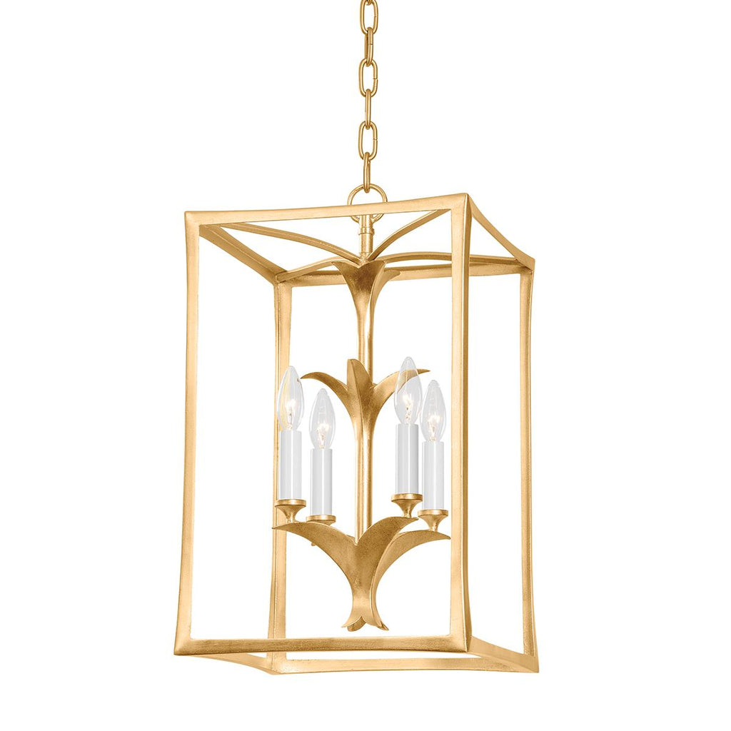 Corbett Lighting Bergamo VINTAGE GOLD LEAF 13W x 13L x 21.75H Pendant