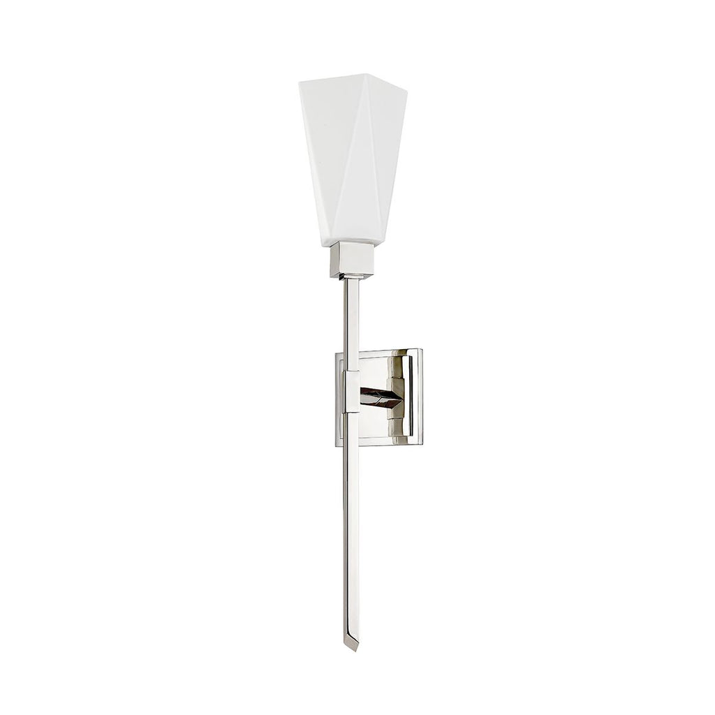 Corbett Lighting Artemis POLISHED NICKEL 4.75W x 4.75L x 27.25H Wall Sconce