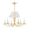 Hudson Valley Lighting Beaumont Aged Brass 26W X 26L X 17.25H Chandelier