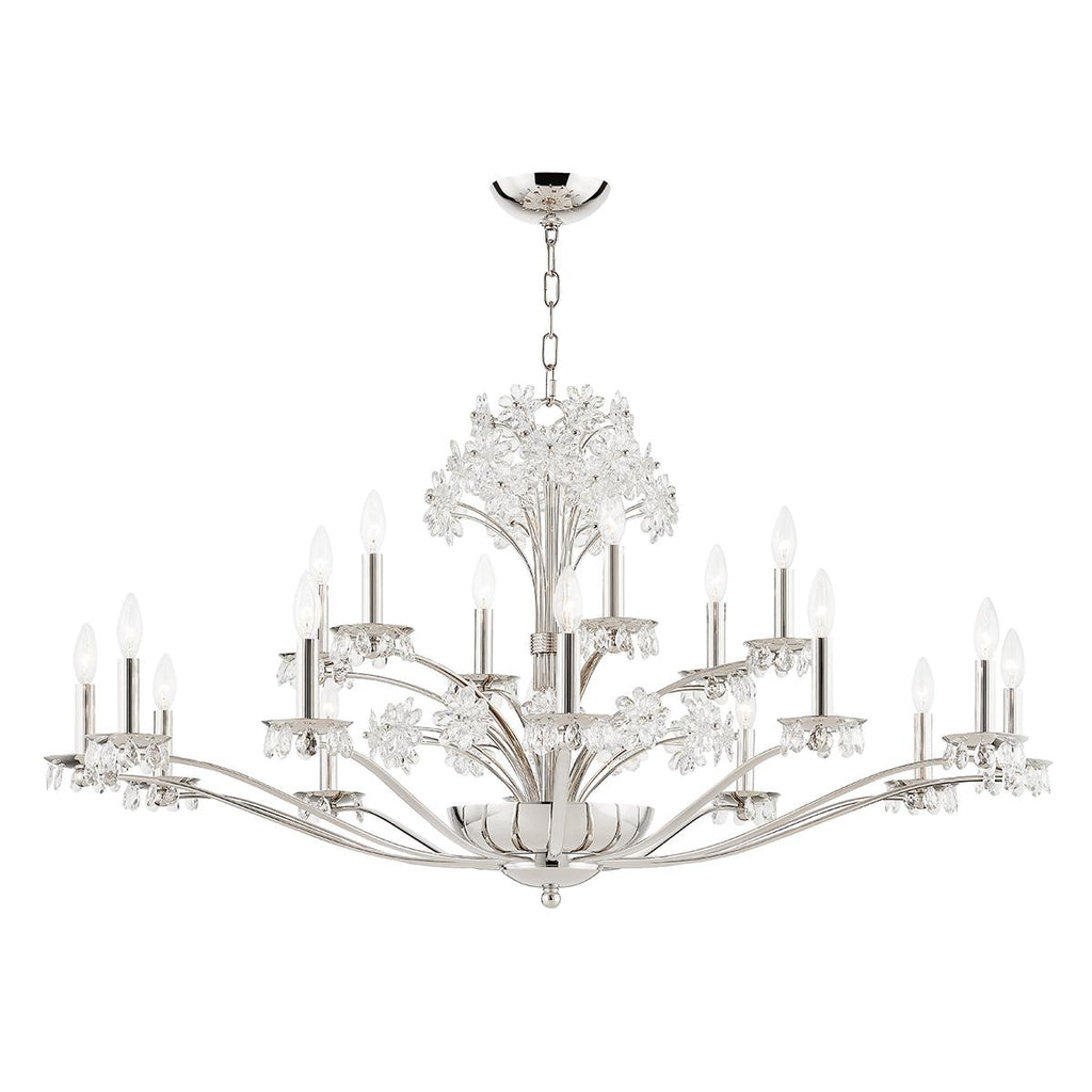 Hudson Valley Lighting Beaumont Polished Nickel 48W x 48L x 23.75H Chandelier