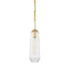 Corbett Lighting Copenhagen Vintage Brass 5W X 5L X 13.75H Pendant