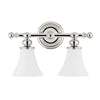 Hudson Valley Lighting Weston Polished Nickel 16W X 16L X 10H Wall Sconce