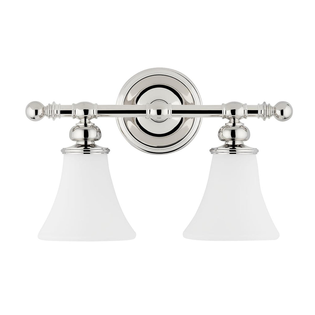 Hudson Valley Lighting Weston Polished Nickel 16W x 16L x 10H Wall Sconce