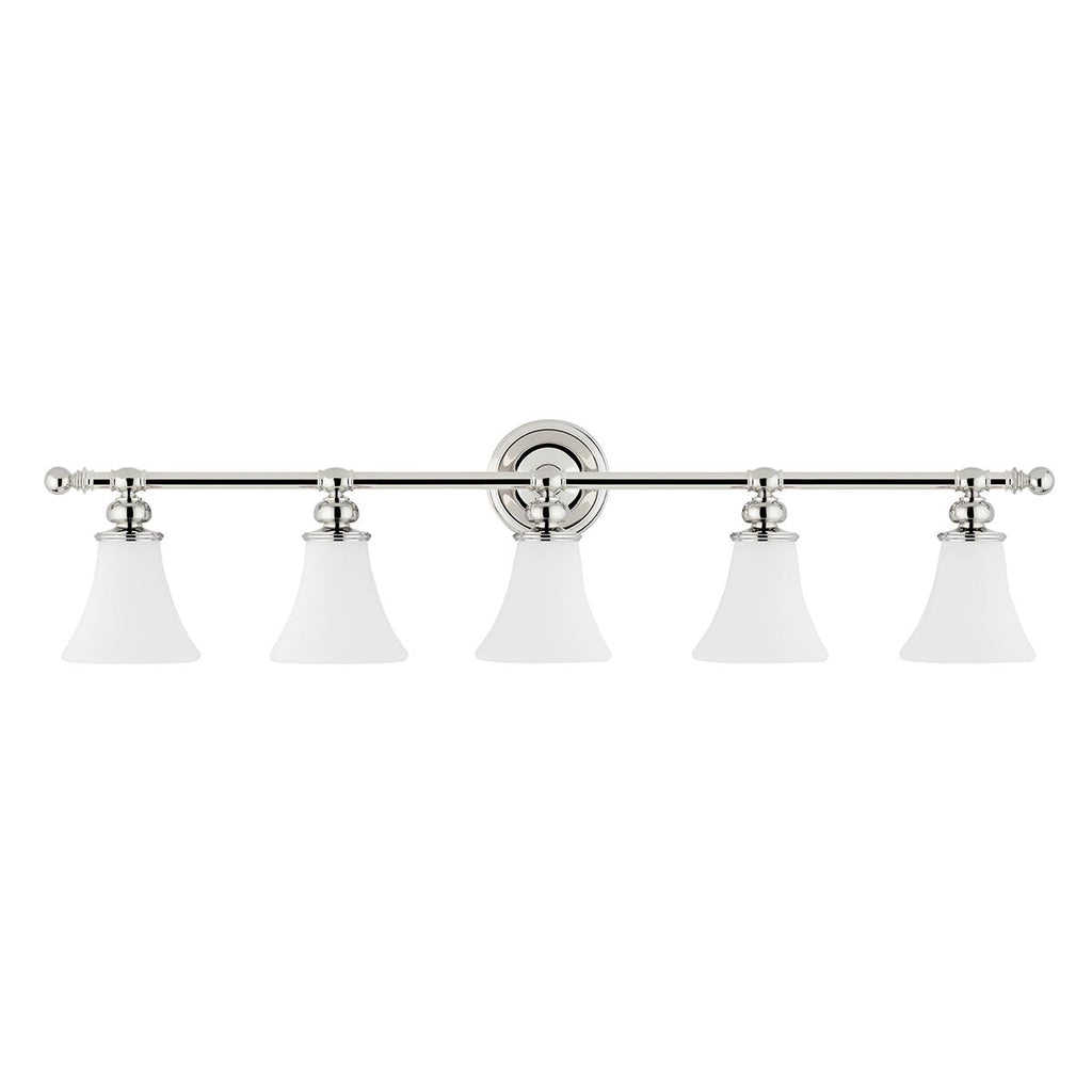 Hudson Valley Lighting Weston Polished Nickel 42.75W x 42.75L x 10H Wall Sconce